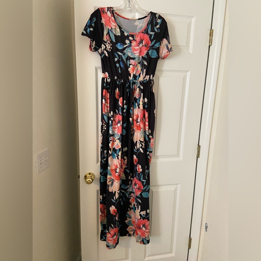 Long floral maxi